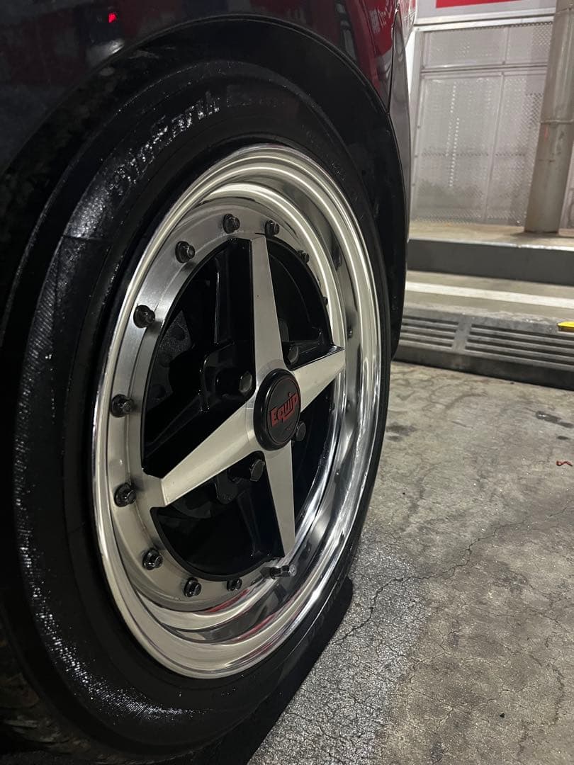 ワーク エクイップ01 pcd100 4穴 14インチ5.5j+35 バリ山