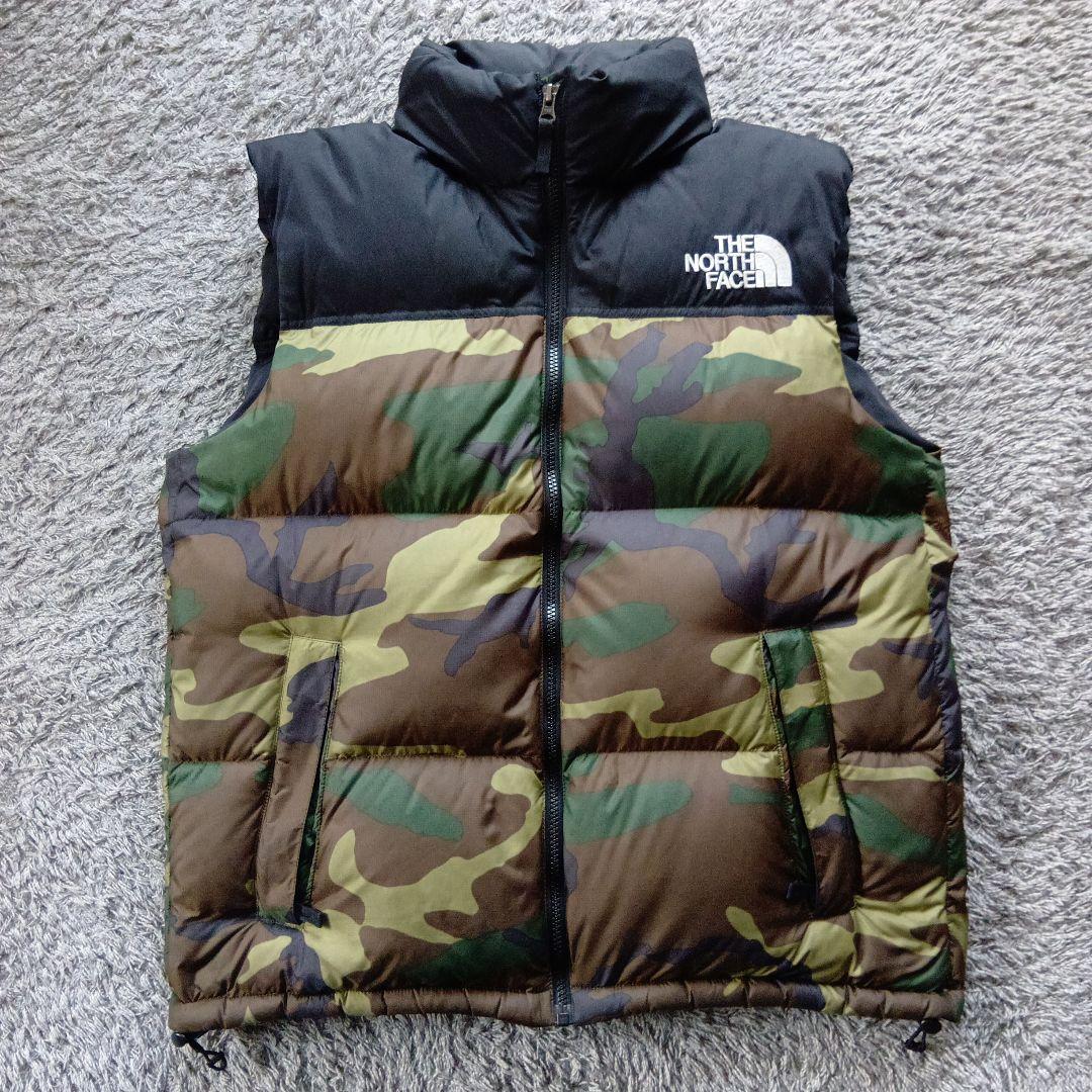 THE NORTH FACE ヌプシ ダウンベスト カモフラ