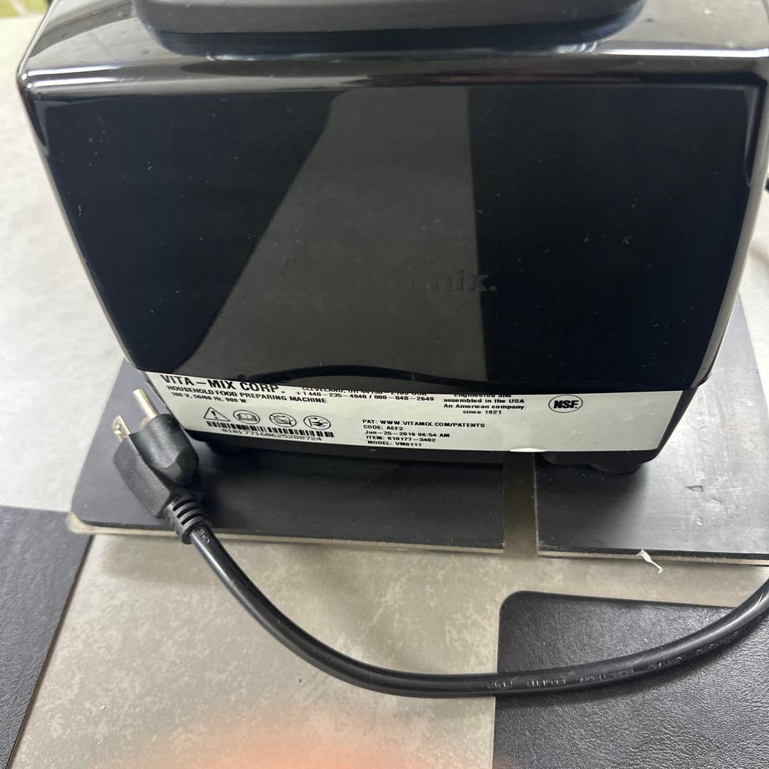 ブラック　Vitamix◆ミキサー・フードプロセッサー VM0111 ブラック