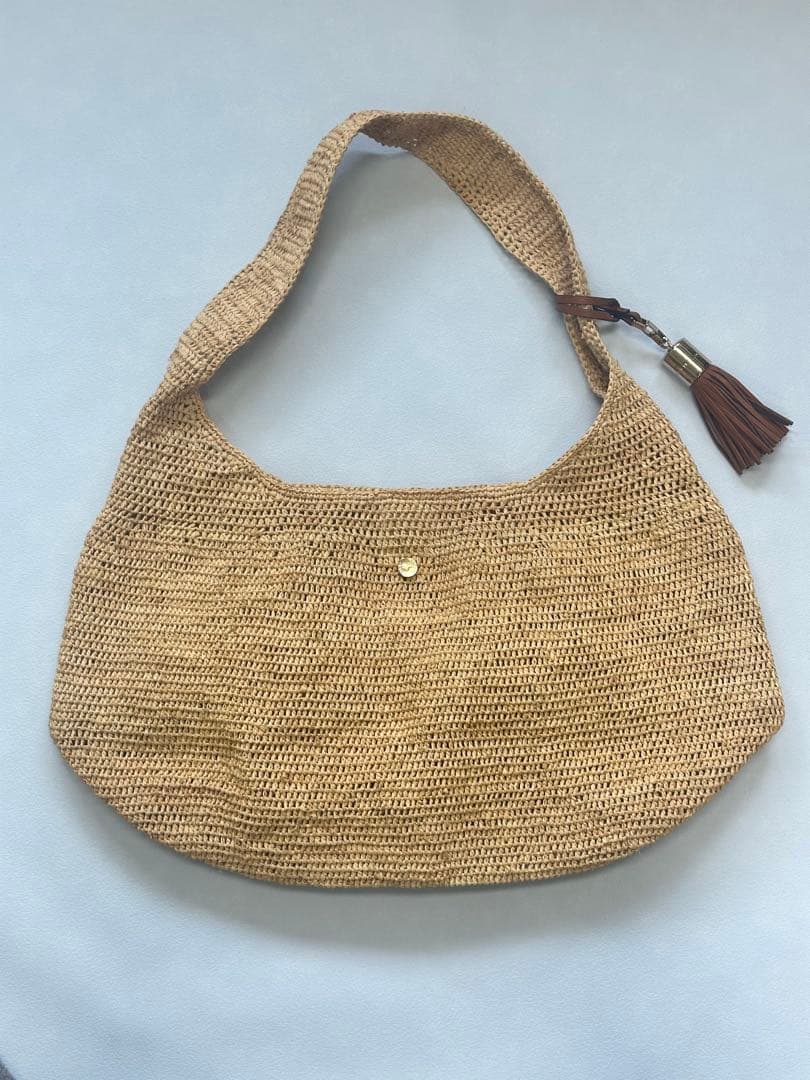 heidi ビッグラフィアバッグ タッセル付き