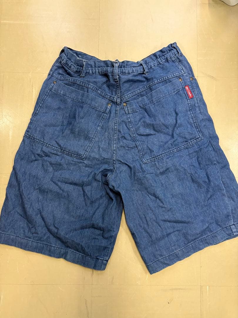 stussy 80s デニムショーツ