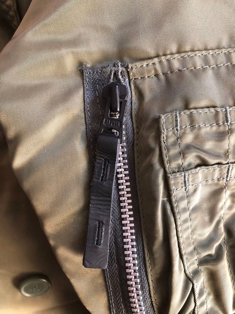 Alpha アルファインダストリーズ N-3B XL カーキ サンフェード