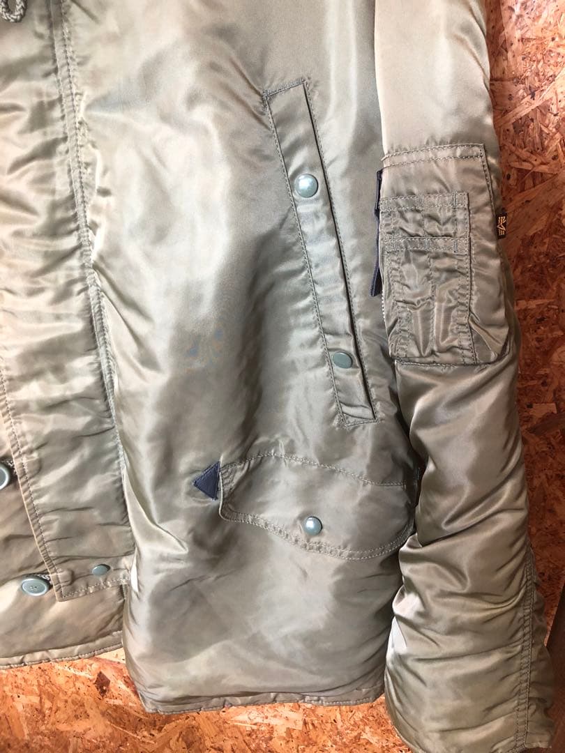 Alpha アルファインダストリーズ N-3B XL カーキ サンフェード