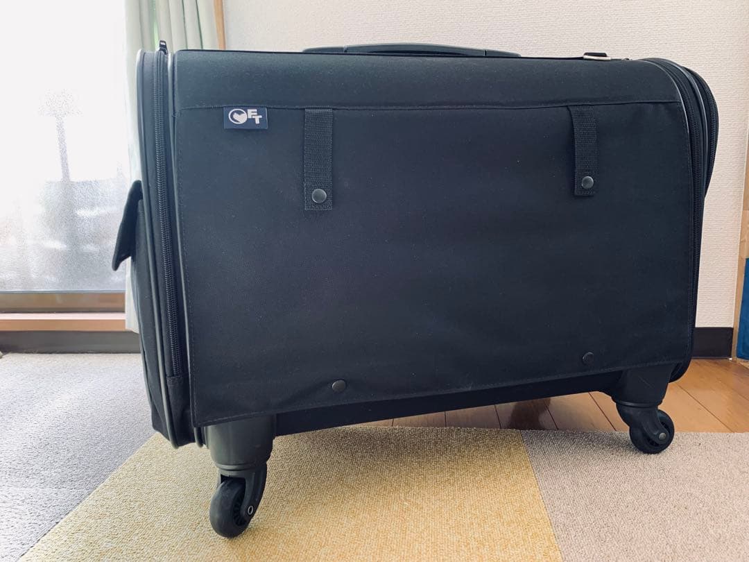 美品 OFT ペット キャリーバッグ L 12kgまで対応 3WAY キャスター