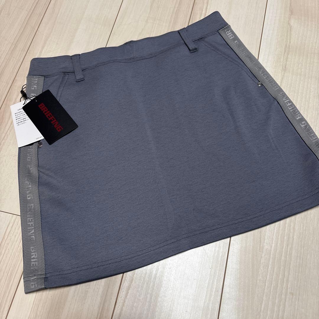 BRIEFING レディース ゴルフスカート L グレー