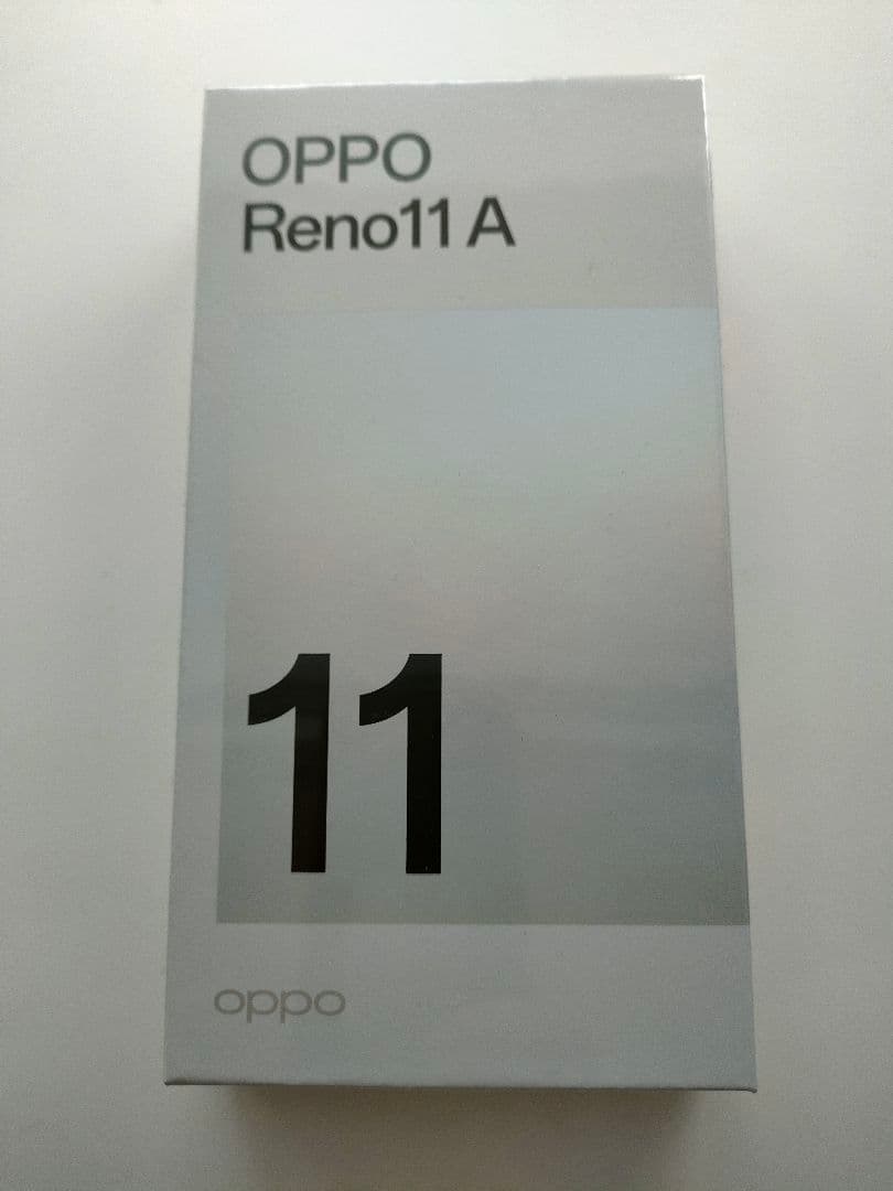 新品未開封OPPO Reno11A ダークグリーンY!mobile版SIM