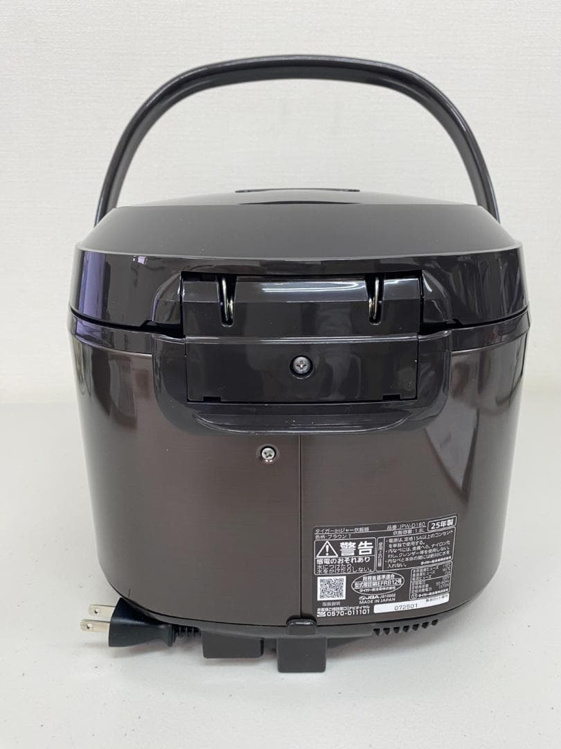 美品 タイガー IHジャー炊飯器10合炊き JPW-D180 炊飯ジャー
