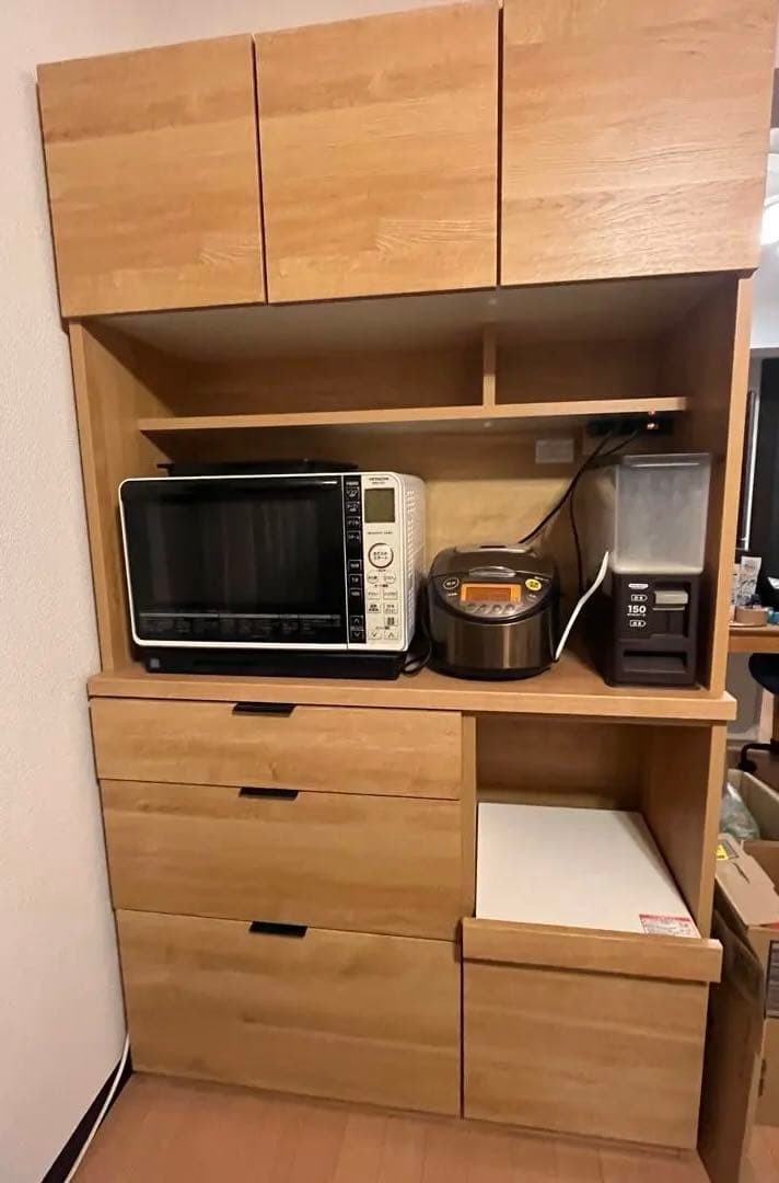 6月27日まで　キッチンボード (エトナ105KB LBR)