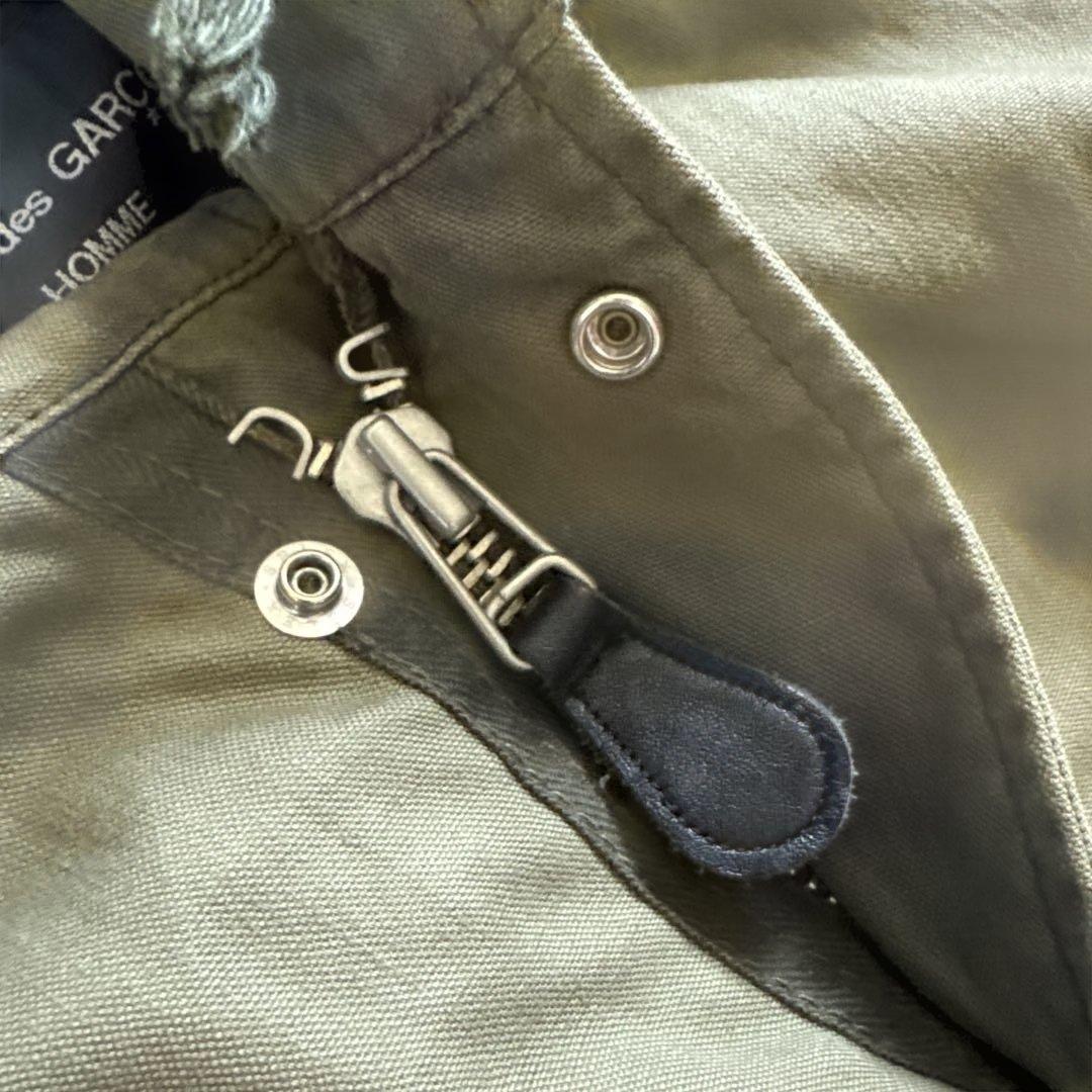 COMME des GARCONS HOMME モッズコート XS オリーブ