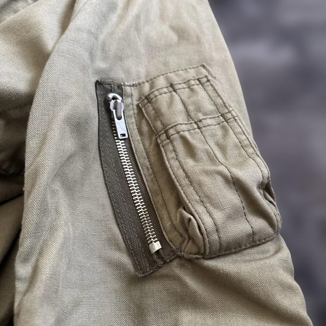 COMME des GARCONS HOMME モッズコート XS オリーブ