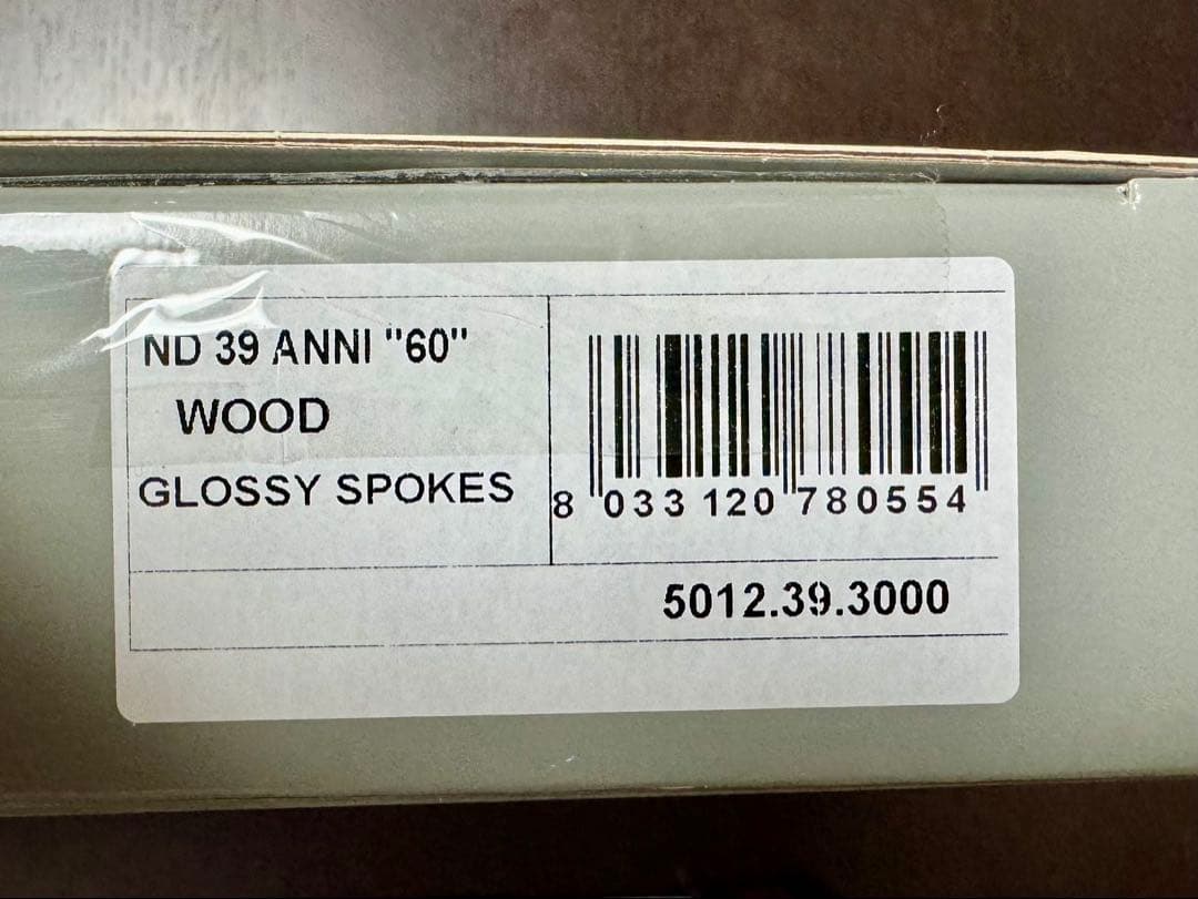 ナルディ ステアリング NALDI ANNI'60 380mm ウッドポリッシュ