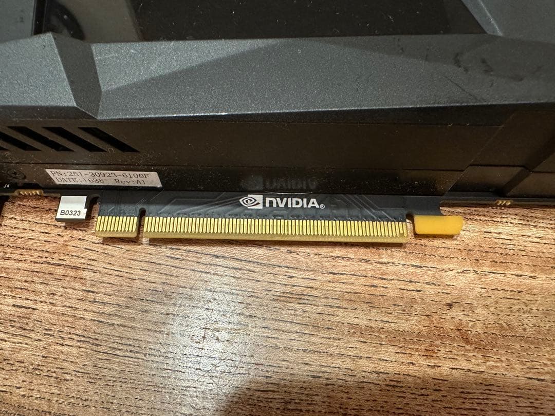 【ジャンク】ZOTAC NVIDIA GeForce GTX1080 ③