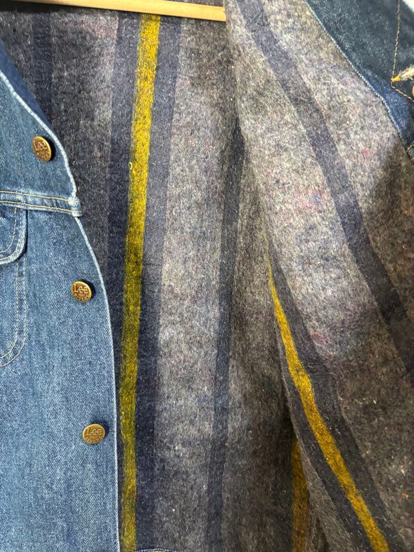 束*郎様 美品！80,s USA製　Lee STORM RIDER デニムジャケ