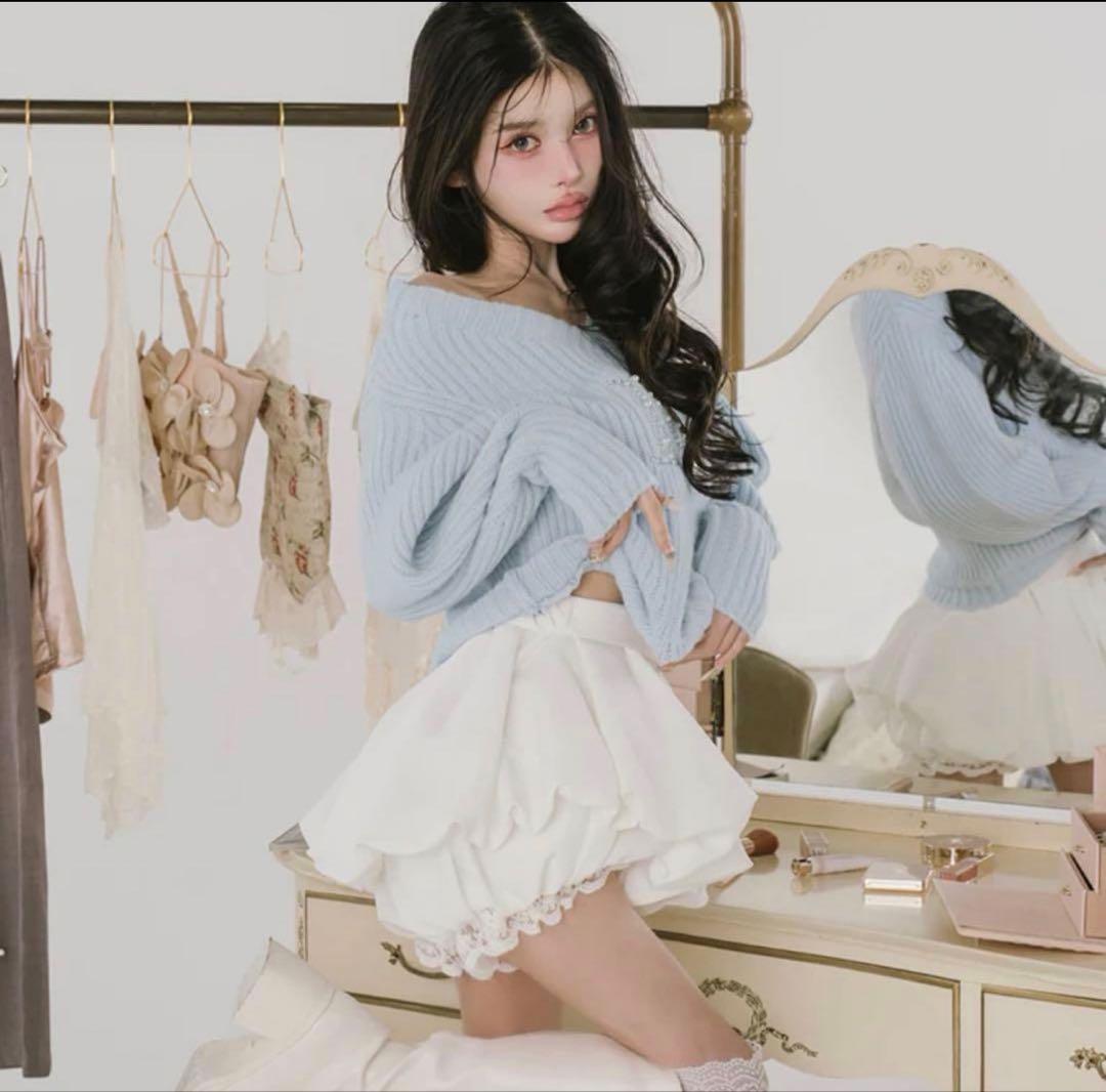 Darich ダーリッチ ボリュームバルーンミニスカート F-L