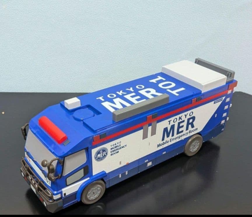 【新品未使用】TOKYO MER ポップコーン BOX TO1 ERカー型