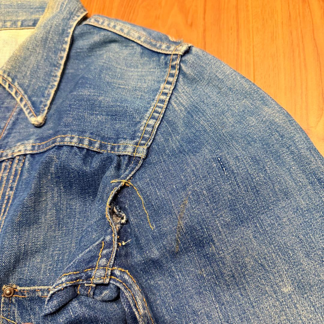 50s 60s ストアブランド デニムジャケット Gジャン