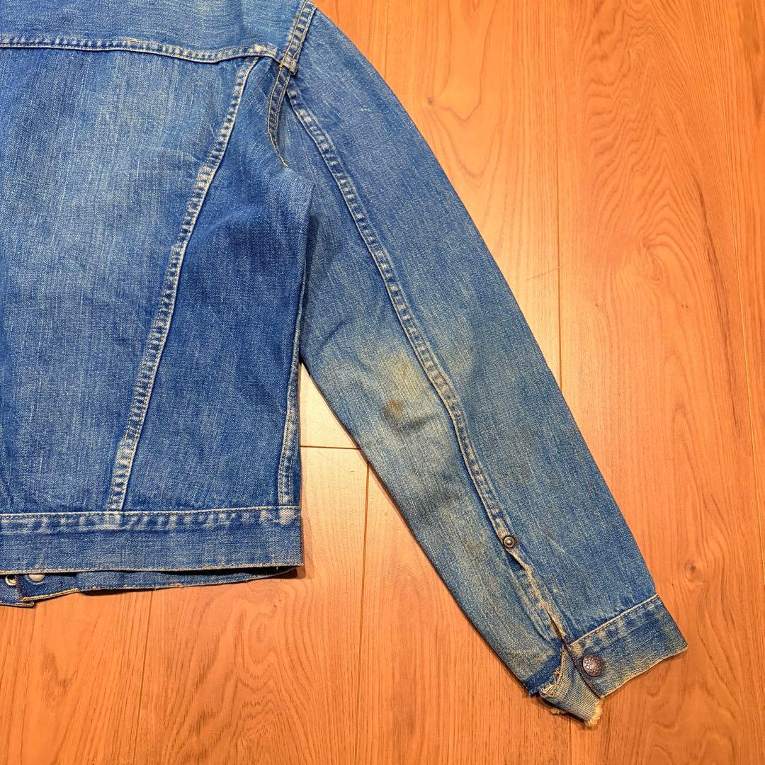50s 60s ストアブランド デニムジャケット Gジャン