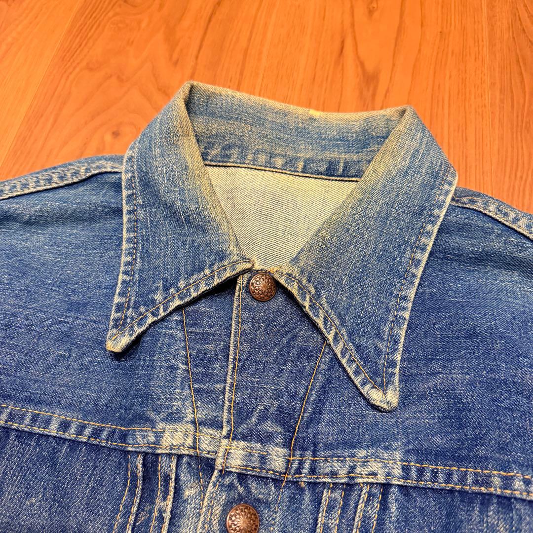 50s 60s ストアブランド デニムジャケット Gジャン