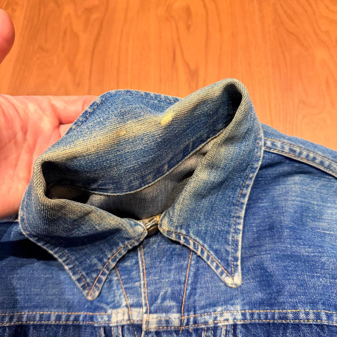 50s 60s ストアブランド デニムジャケット Gジャン