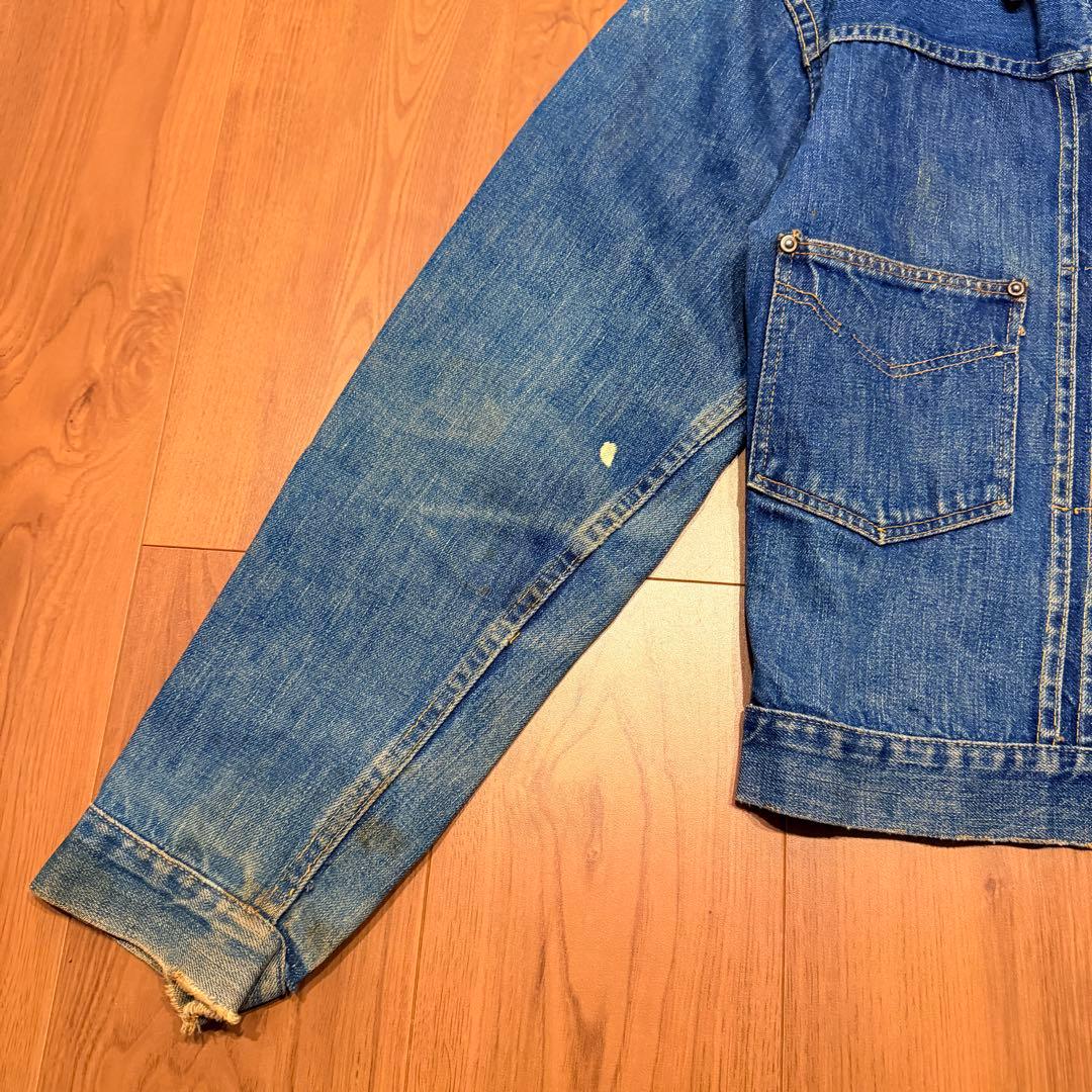 50s 60s ストアブランド デニムジャケット Gジャン