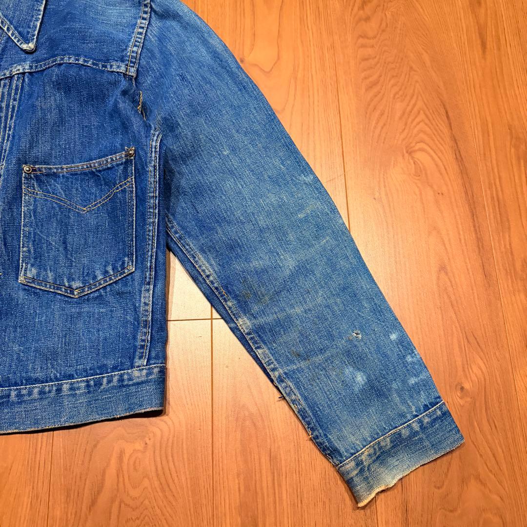 50s 60s ストアブランド デニムジャケット Gジャン
