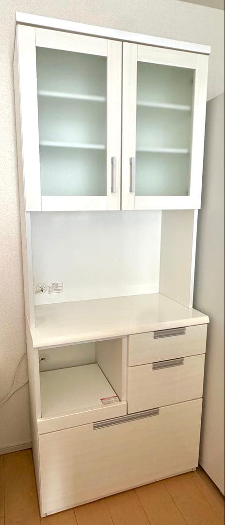 ニトリ キッチンボード ダリア 80KB WH レンジ台