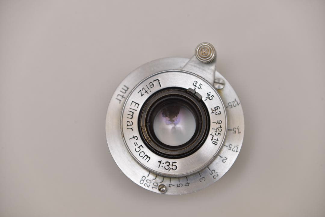 Leica Elmar エルマー 5cm f3.5 L39 ライカ 沈銅