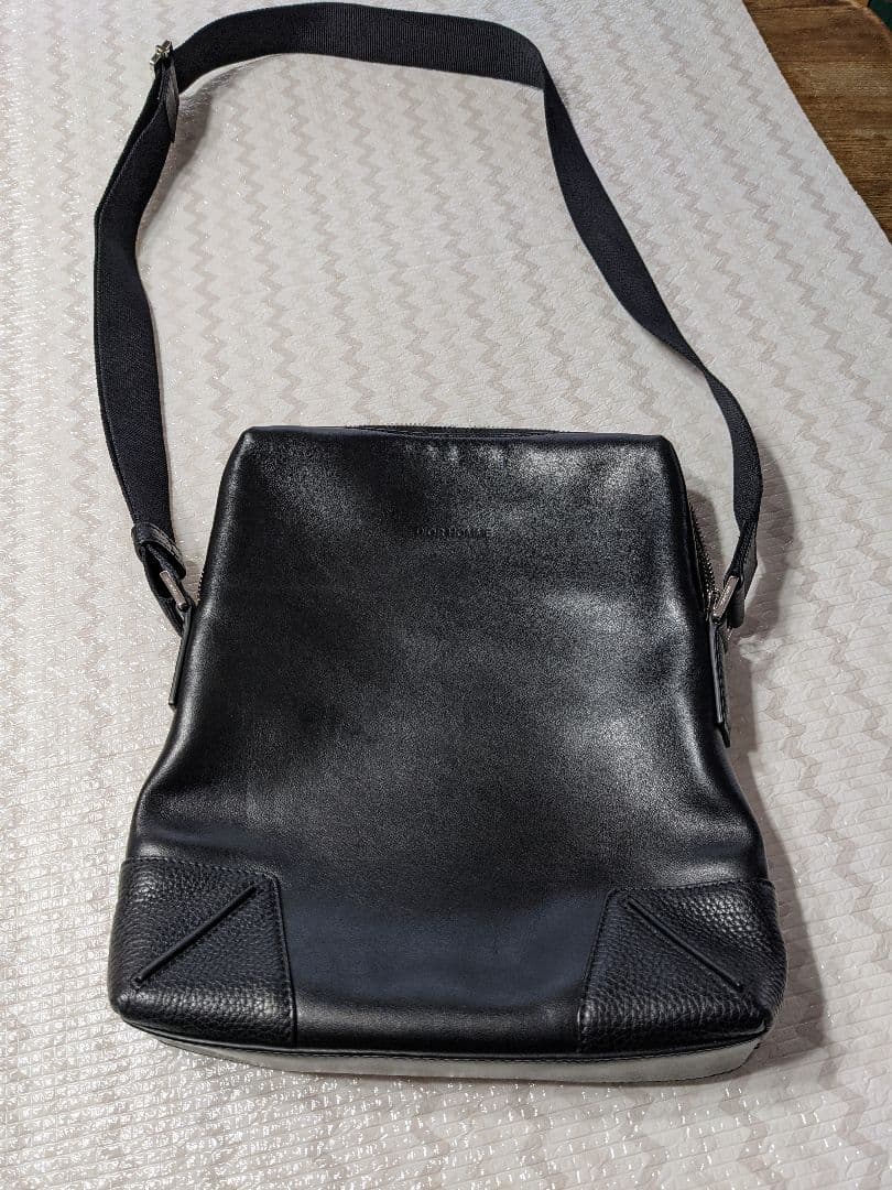 ディオールオムレザーショルダーバッグハラキリ