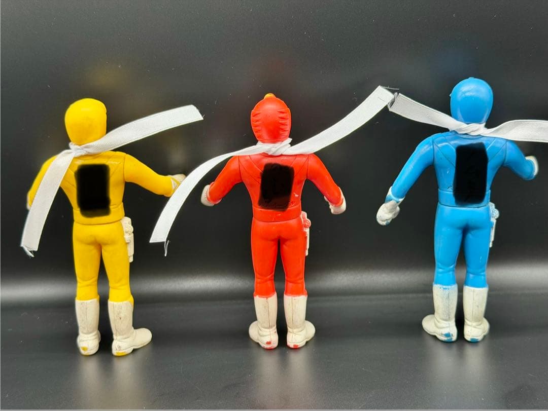 ポピー　サンバルカンソフビ　当時物　記名あり　フィギュアのみ　詳細は説明欄