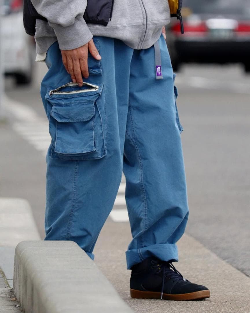 ノースフェイス パープルレーベル インディゴ フィールドパンツ NT5308N