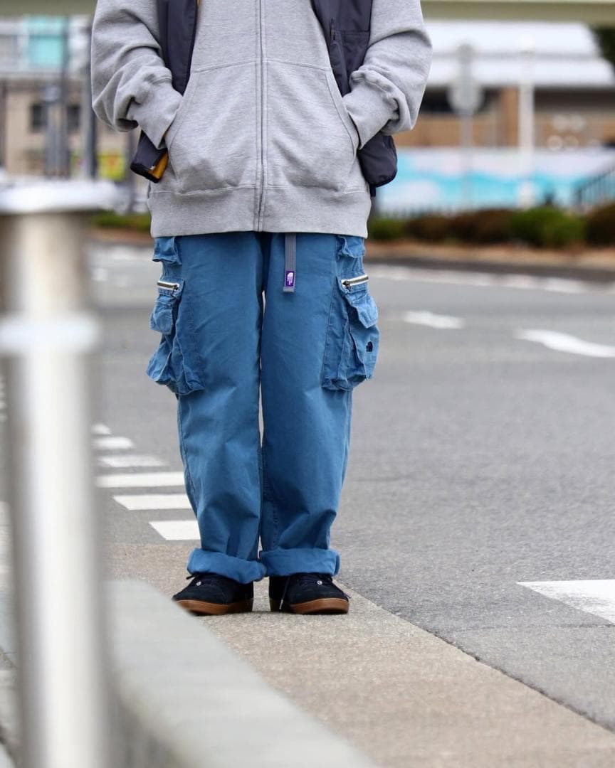 ノースフェイス パープルレーベル インディゴ フィールドパンツ NT5308N