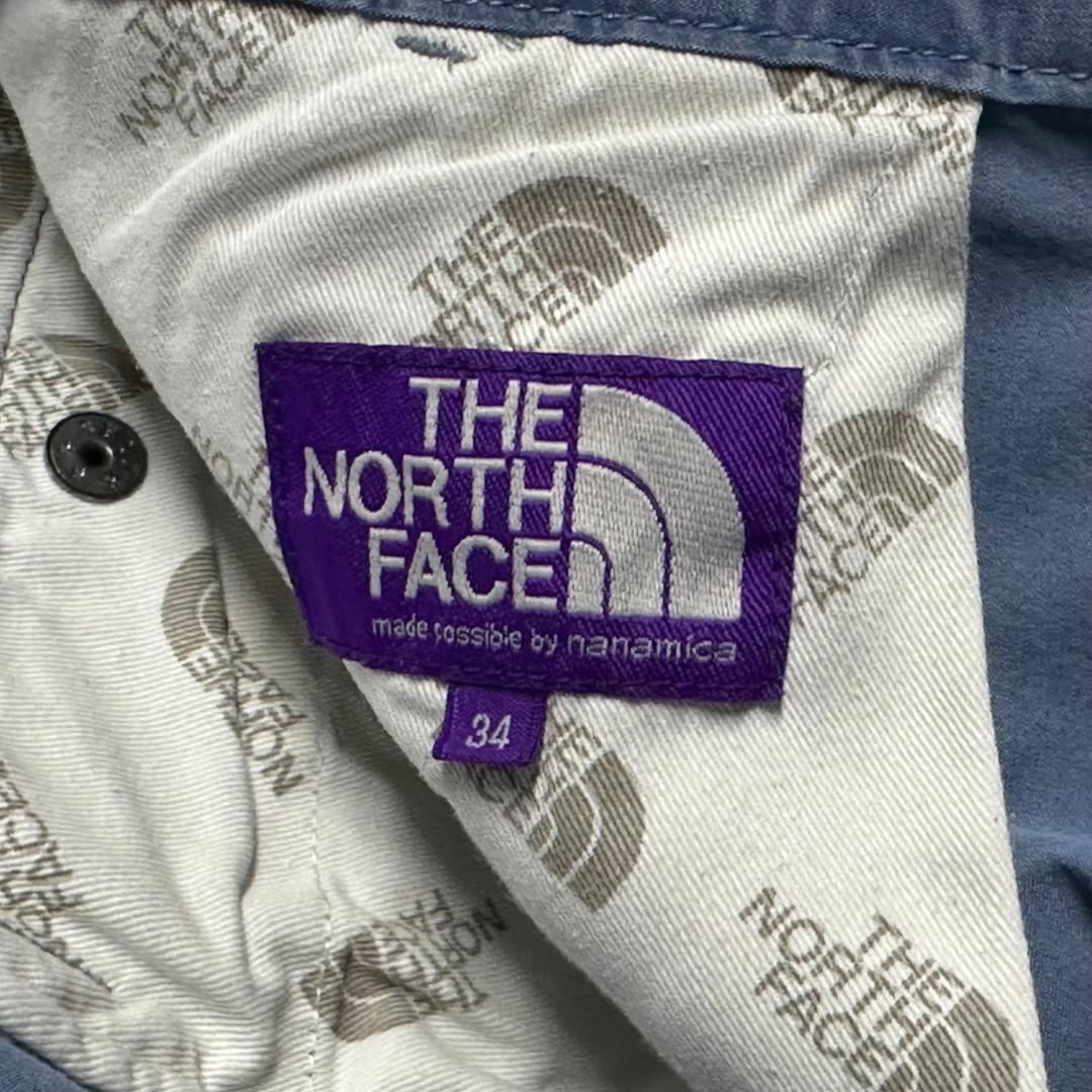 ノースフェイス パープルレーベル インディゴ フィールドパンツ NT5308N