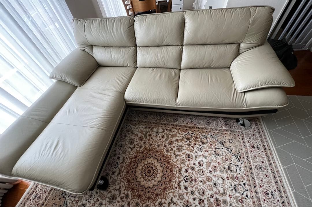 ニトリ　ロゾ4 カウチソファ　注意！カウチの方　ミズゴロウ