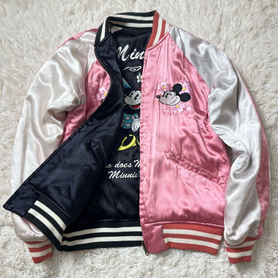 激レア DEATH VALLEY × Disney スカジャン リバーシブル S