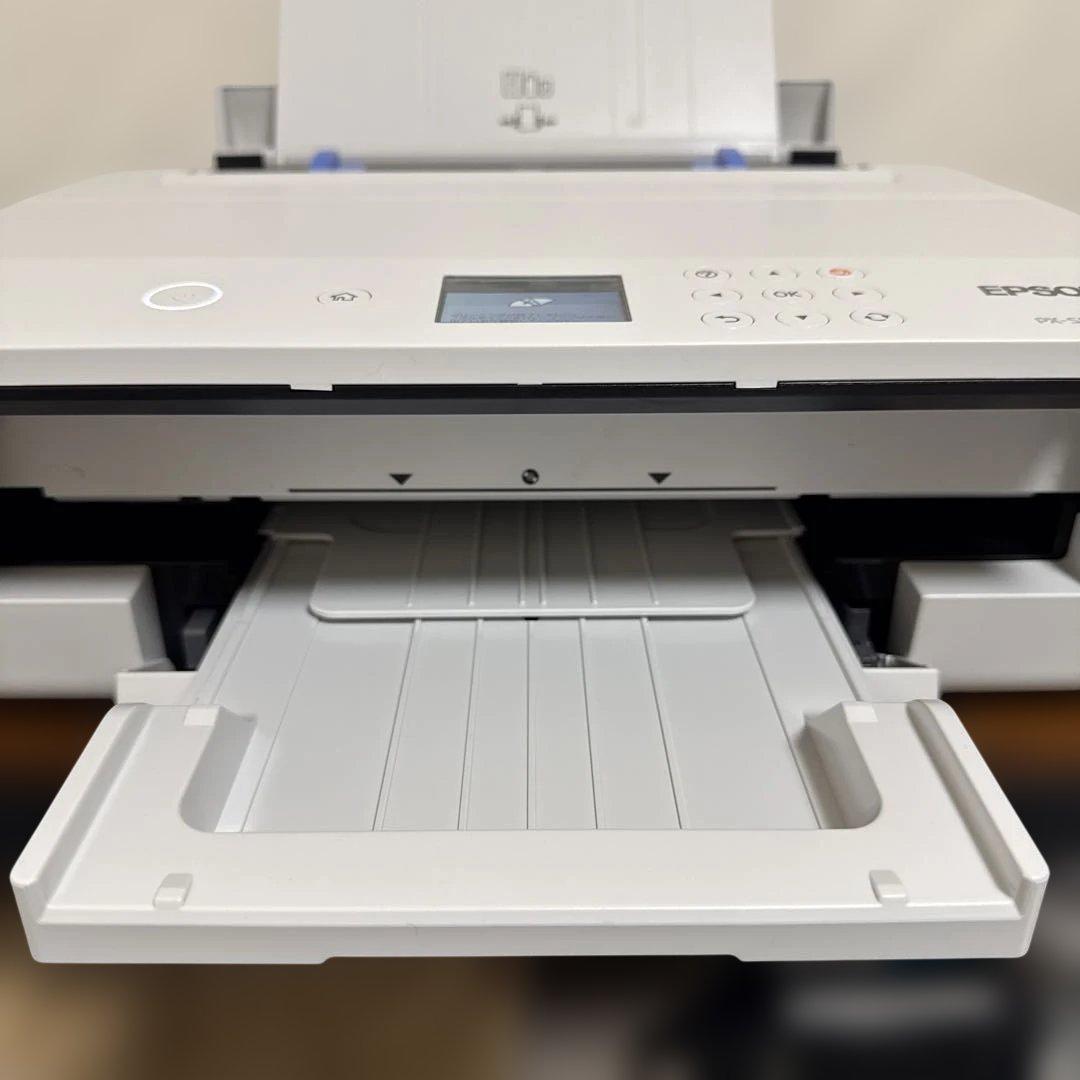 美品 EPSON 2021年製インクジェットプリンター Wi-Fi内蔵 ノビ対応