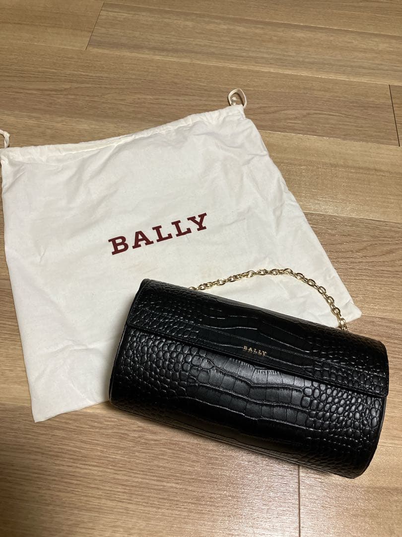 徳【BALLY 新品未使用】ハンドバッグ ショルダーバック 黒レディース