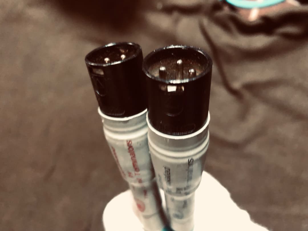 カルダス・CROSS／バランスXLRケーブル１mペア／定価９万３９００円