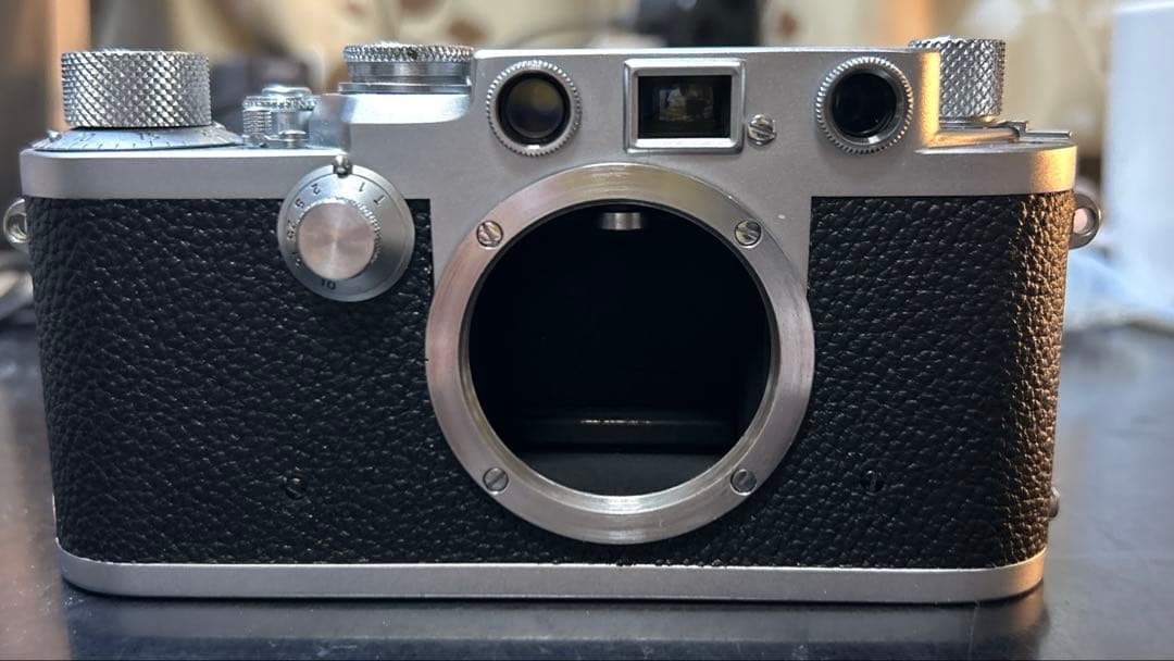 Leica 3fバルナック ライカ IIIf レッドダイヤル+ケース