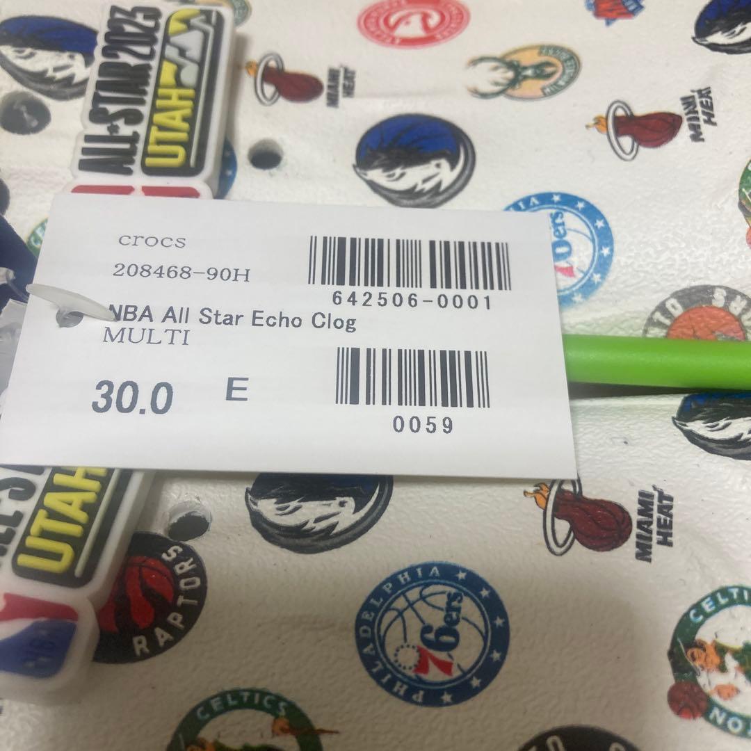 【30cm】限定品 NBA オール スター エコー クロッグ クロックス