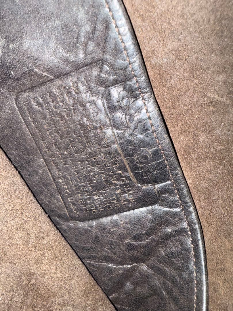 OLD COACH 80s USA製 グローブレザー ハンティングバッグ