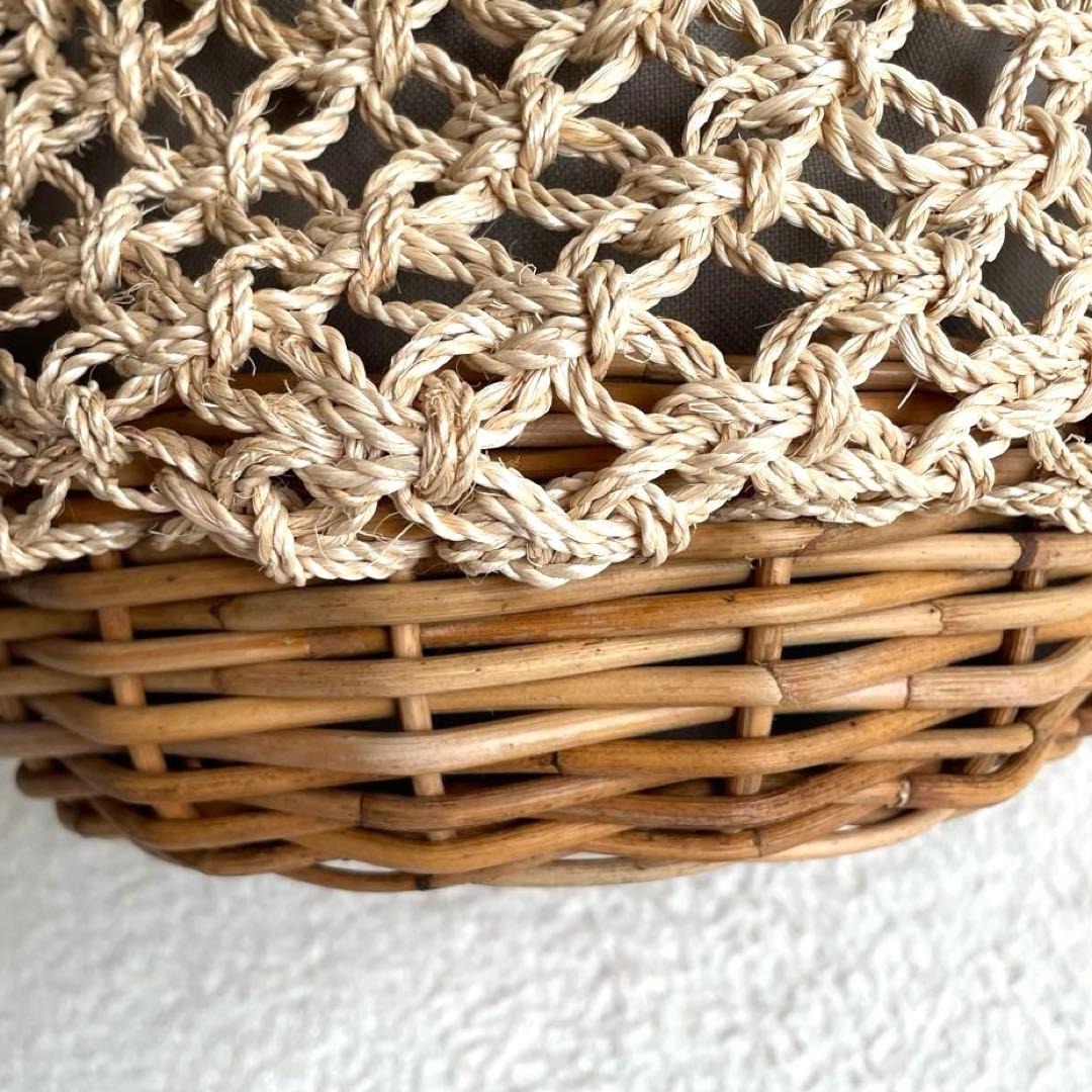 新品タグ付き☆ヴィオラドーロ カゴバッグ アパカ アラログ