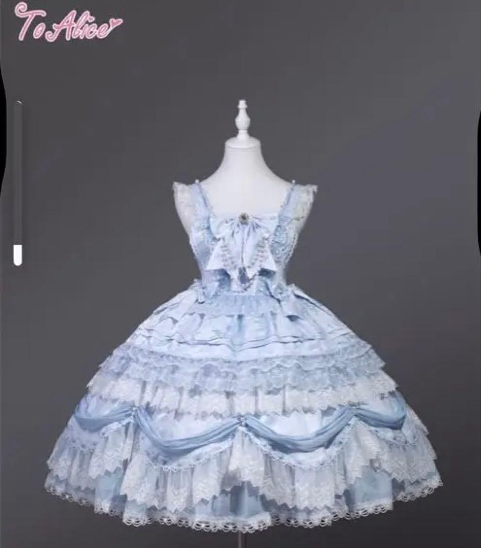 ロリータTo Alice　Aquamarine Princess Dress