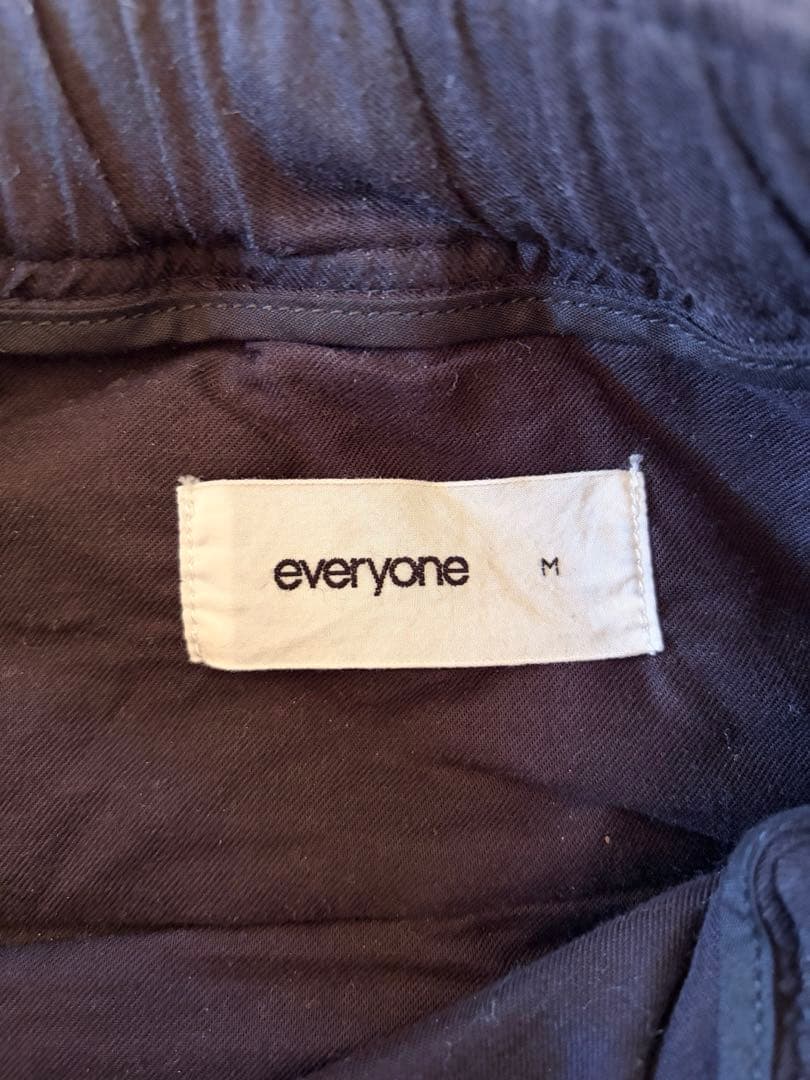 everyone corduroy belted pants M ブラック 美品