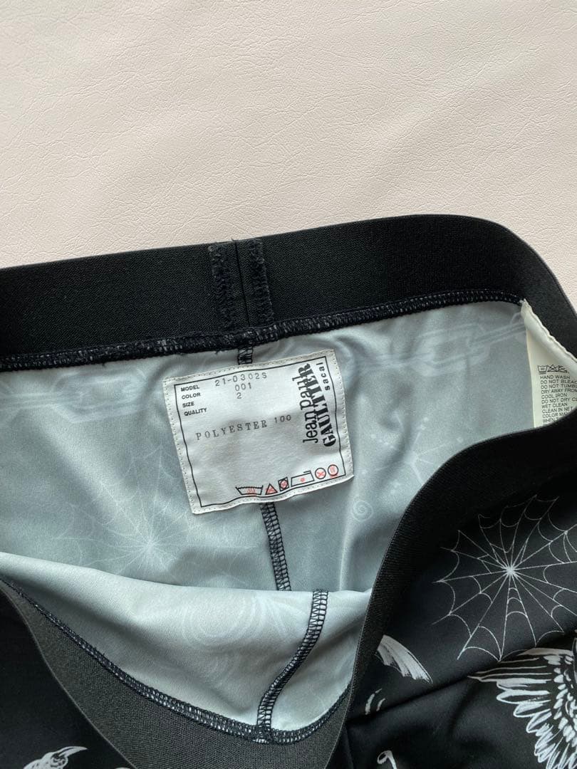 Sacai Jean Paul Gaultier ブラックレギンス
