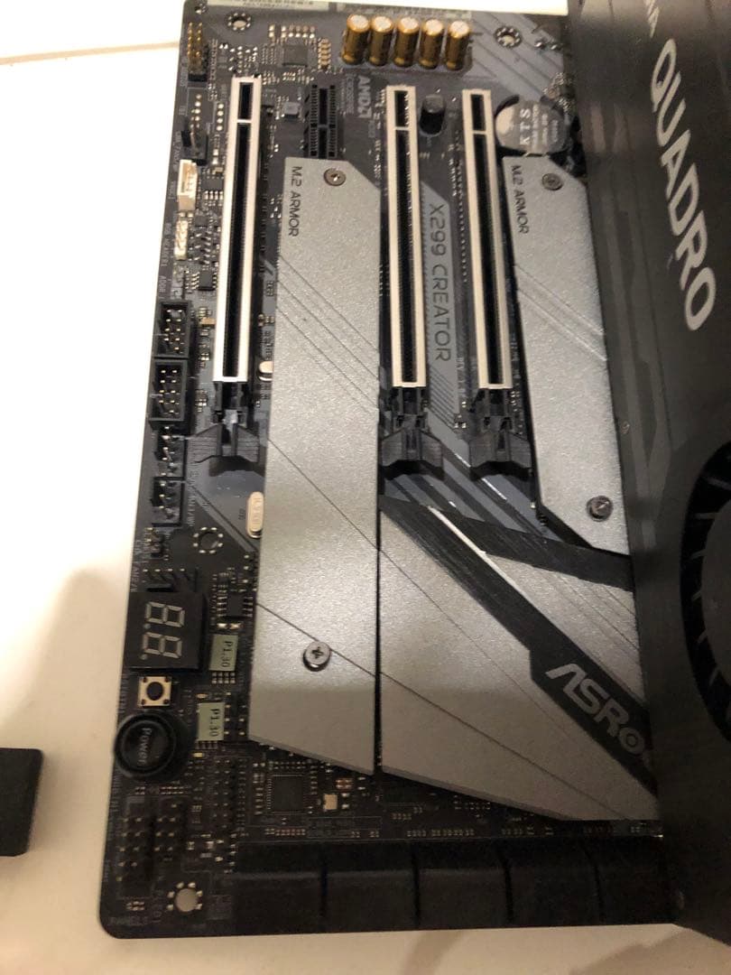 Asrock x299 creator マザーボード