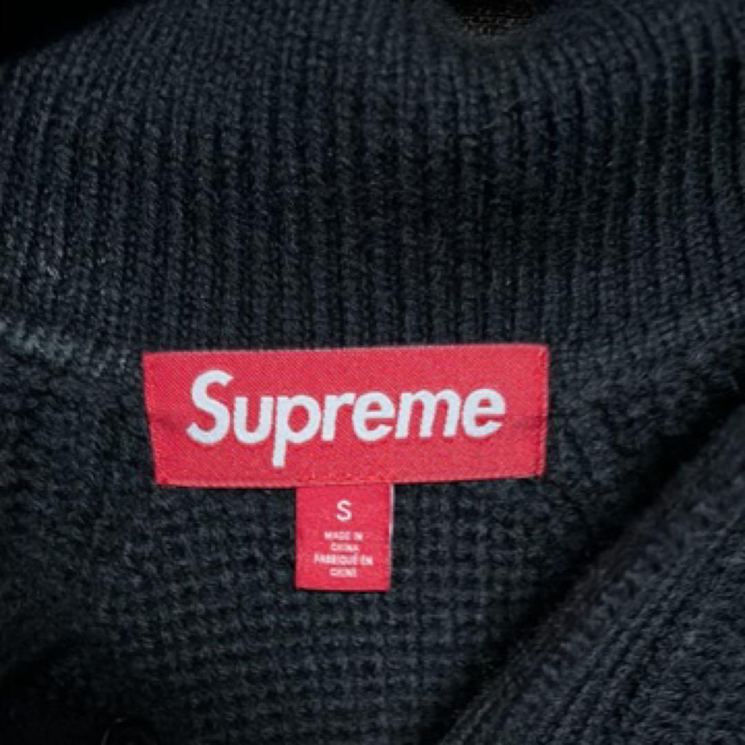トップス Supreme Small Box Polo Sweater \"Black\"
