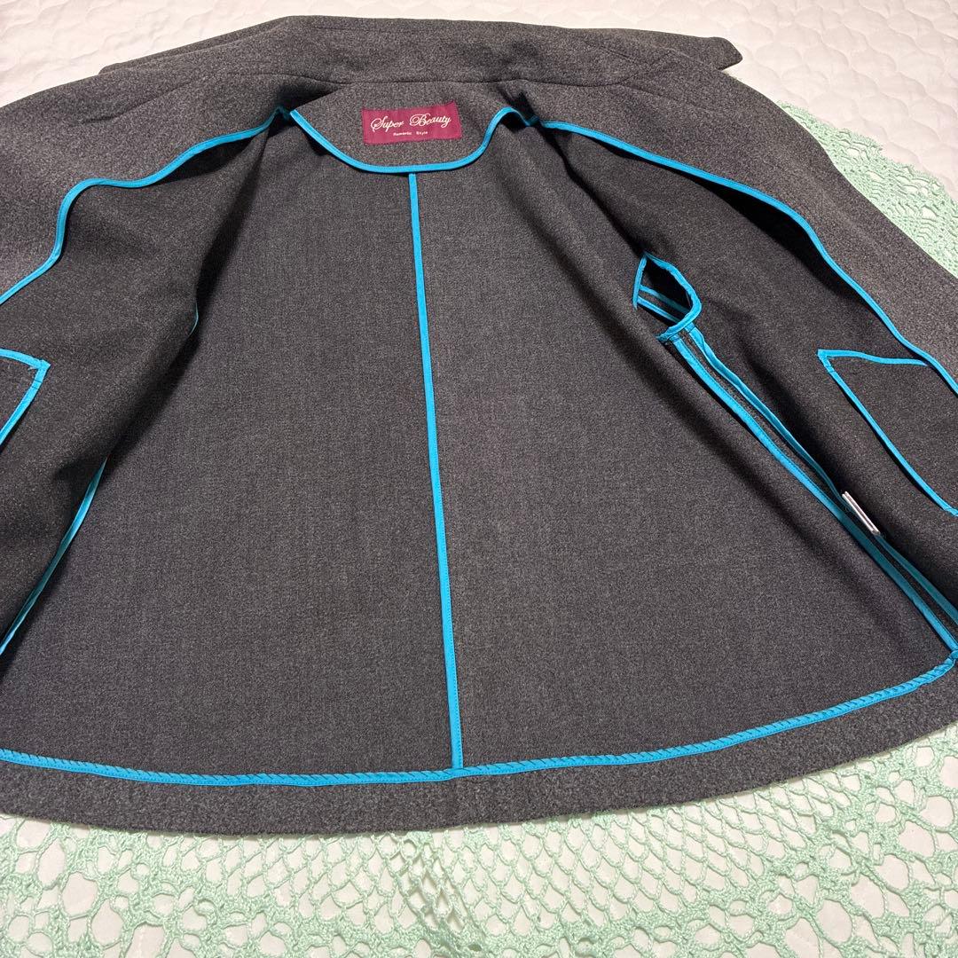 スーパービューティー☆44☆2025秋冬カタログ掲載品　レース使いのジャケット