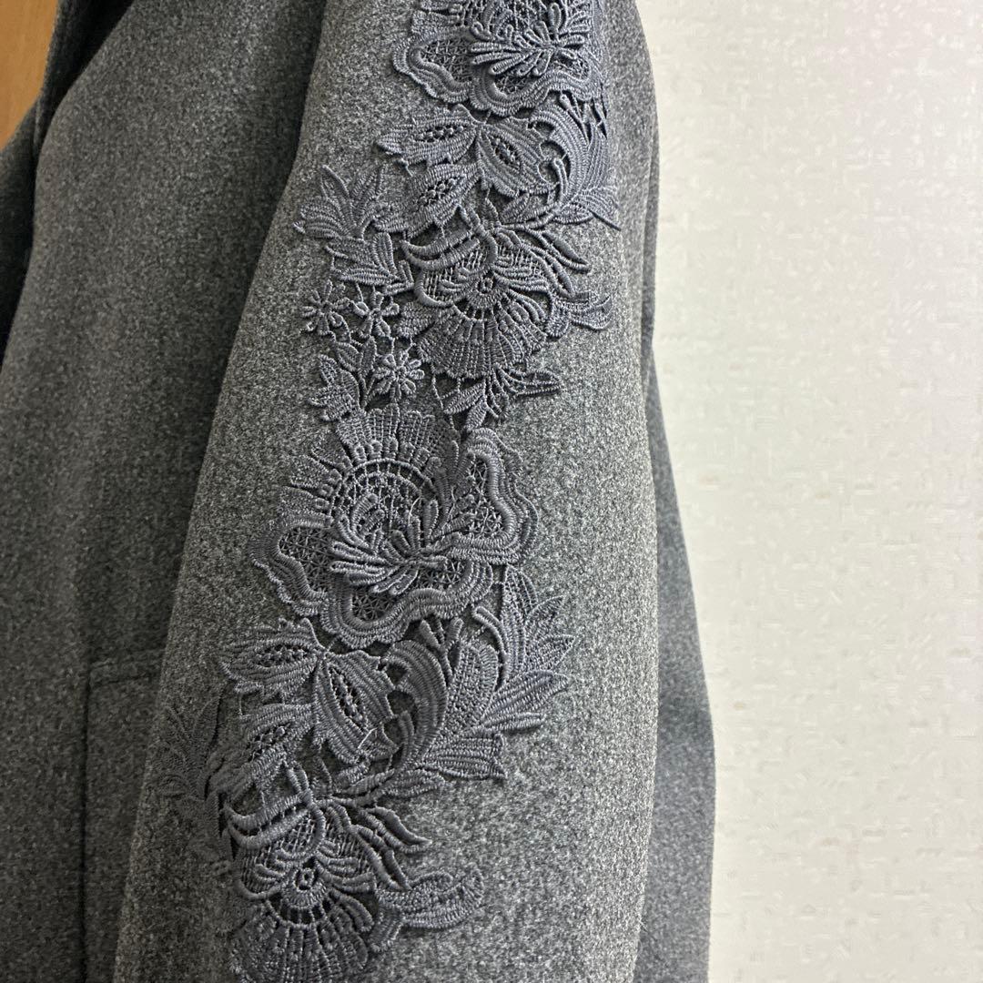 スーパービューティー☆44☆2025秋冬カタログ掲載品　レース使いのジャケット