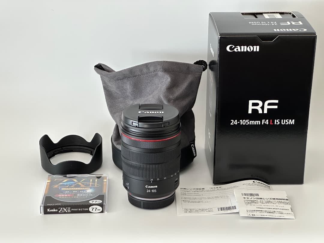 【美品】Canon RF24-105mm F4 L IS USM / おまけ付