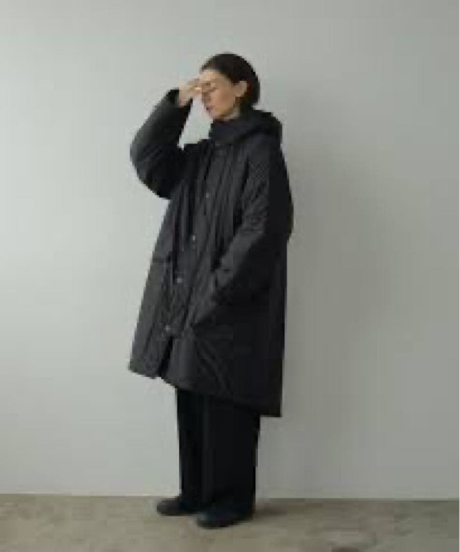 美品　anuke hooded coat 38 アンヌーク